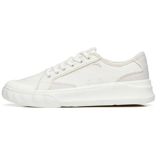 Anta Life Collection Low-Top Skateboard Shoes Women's White Gray