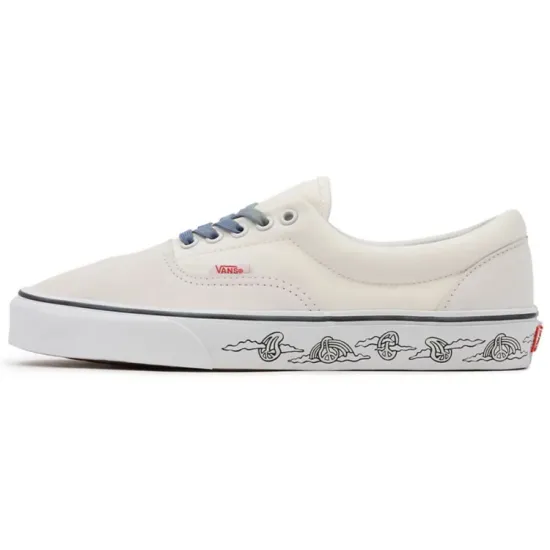 Vans Uv Dreams Era Low Top Casual Skateboarding Shoes Unisex White Blue