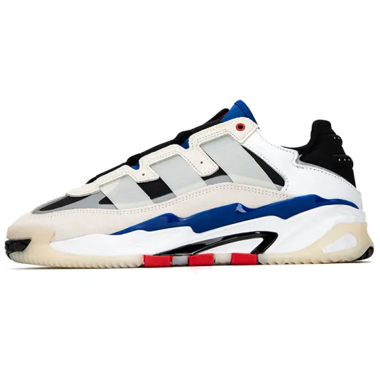Adidas Originals Niteball Lifestyle Shoes Unisex Low-top Rice/White/Blue/Black/Red