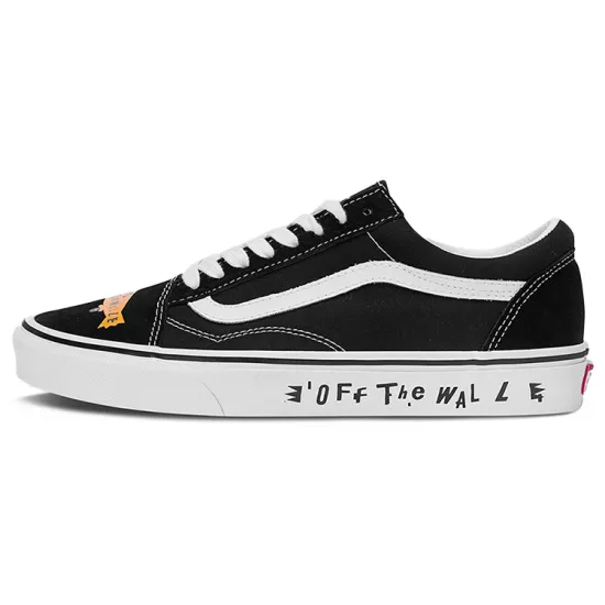 Vans Old Skool Classic Casual Skateboarding Shoes Series 275C Unisex Black