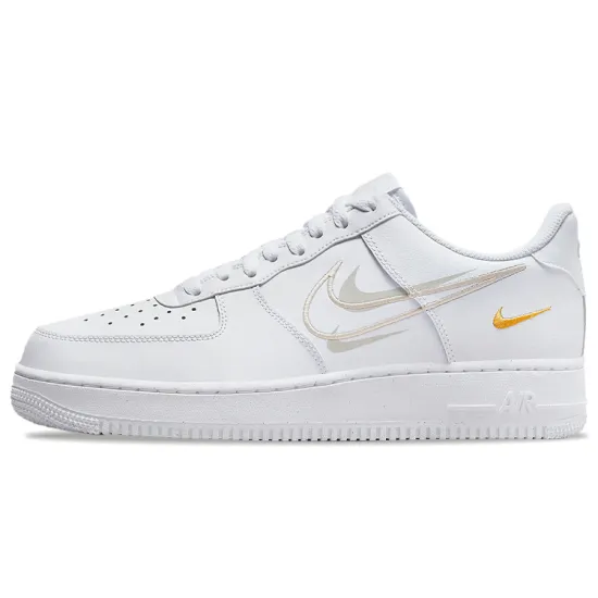 Nike Air Force 1 Low Multi-Swoosh White Yellow