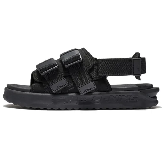 LINING Beach Sandals Men Black