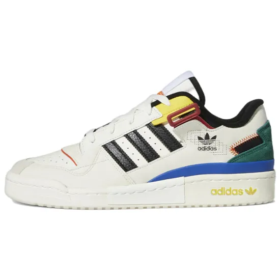 Forum Adidas Originals Exhibit Low 'White Multi'