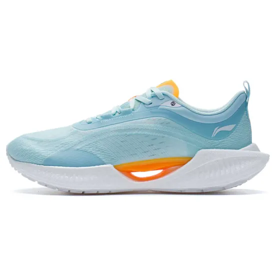 LiNing Super Light 19 Cushioning Anti-Slip And Wear-Resistant Low-Top Running Shoes Lake Blue