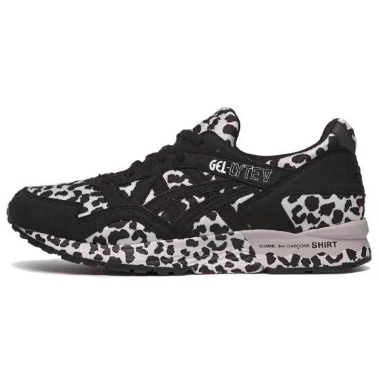 Asics Gel-Lyte V Comme Des Garcons Shirt Leopard Black