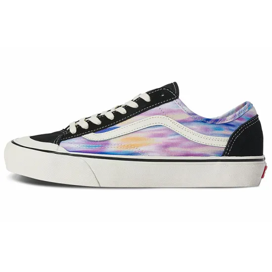Vans Style 36 Skateboarding Shoes Unisex Low-top Black/purple
