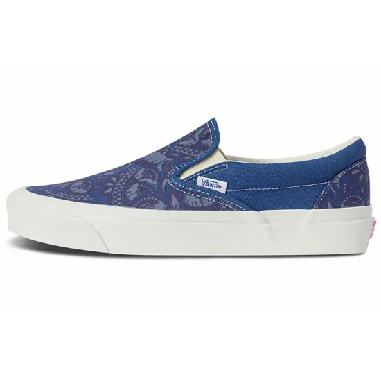 Vans Style 98 Skateboarding Shoes Unisex Low-top Blue