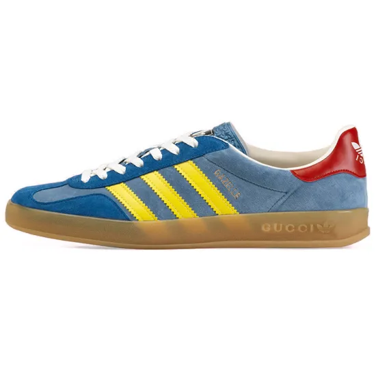 Adidas GUCCI X Gazelle 'Light Blue Suede'
