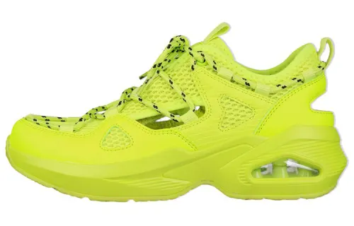 Skechers Casual Shoes Women's Low Top Neon Yellow