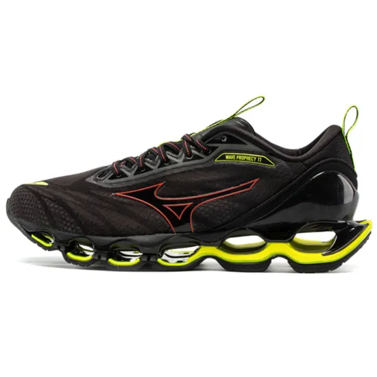 Mizuno Wave Prophecy 11 Low Tops Dark Grey Red