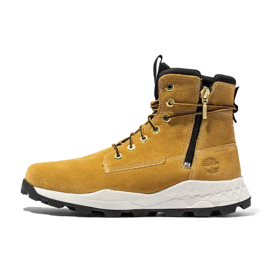 Timberland Brooklyn Side Zip Boot 'Wheat Nubuck With Camo'