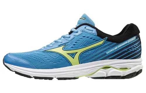 Mizuno Wave Rider 22 Running Shoes Men's Low Top Blue/White/Green