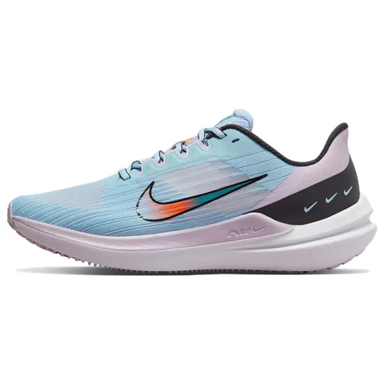 Nike Air Winflo 9 Light Marine Blue Doll Pink Women's