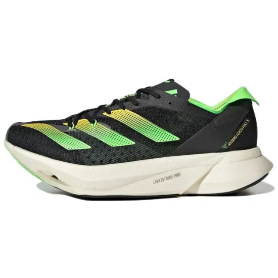 Adidas Adios Pro 3 Black Beam Yellow Solar Green