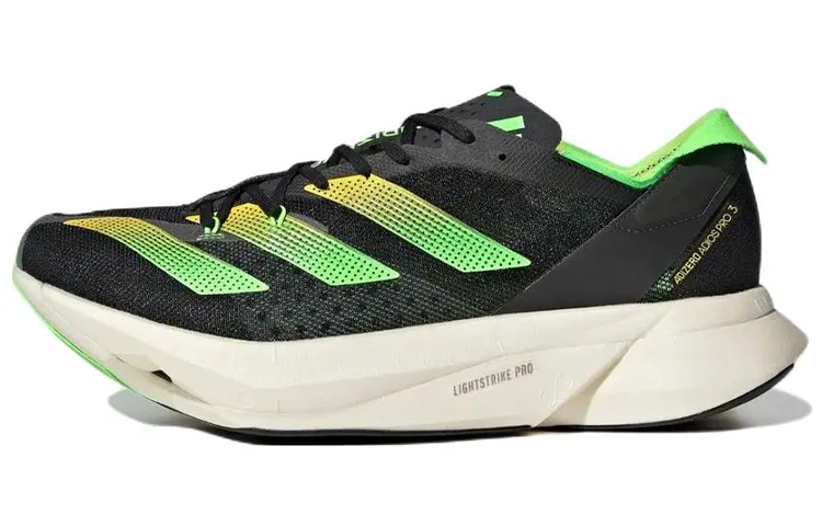 Adizero Adios Pro 3 Men's Adidas 'Core Black Solar Green'
