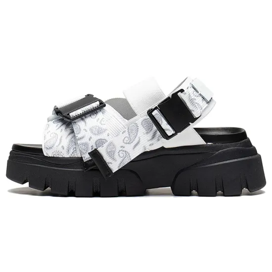 LiNing Beach Sandals Women's White Black