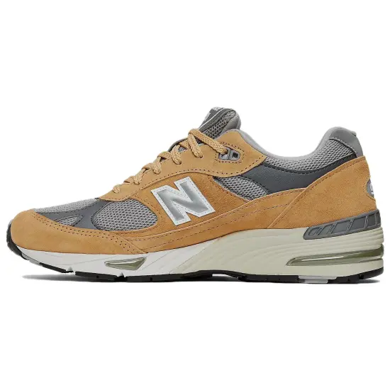 New Balance 991 MiUK Tan Grey Dark Grey