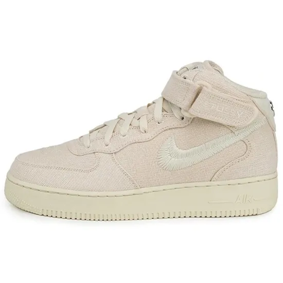 Nike Air Force 1 Mid Stussy Fossil