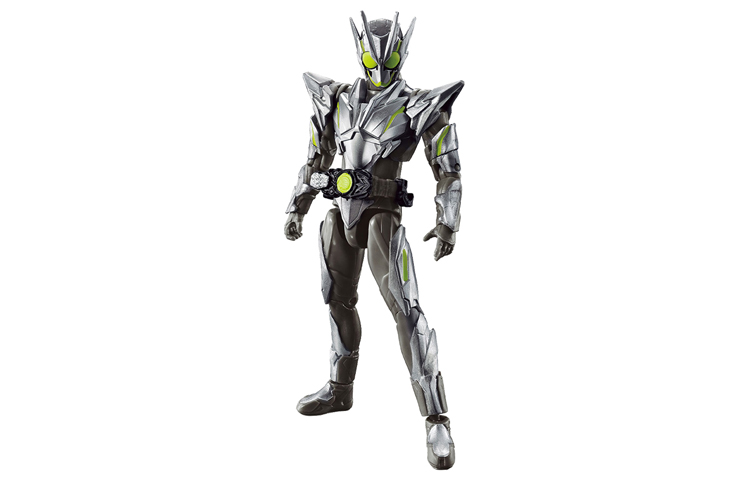 BANDAI Bandai Kamen Rider ZERO-ONE (Zero One) RIDER KICK'S FIGURE Bandai Kamen Rider Zero One 01 Metal Cluster Locust Form Scale Figure