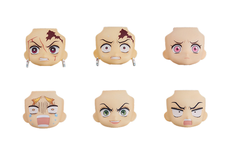 GSC Nendoroid More Demon Slayer: Kimetsu no Yaiba Replacement Facial Expression 01 Model Accessories