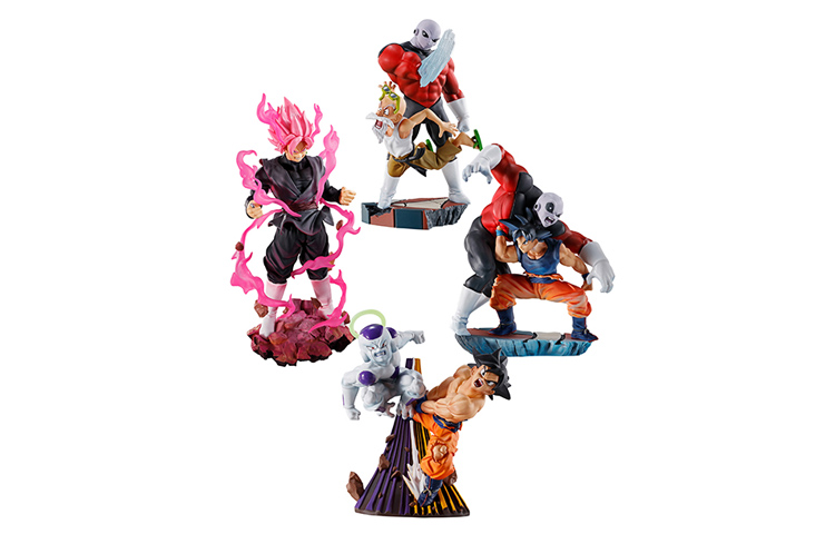 MegaHouse Dragon Ball Characters Dragon Ball Super dracap Super Resurrection Chapter Set of 4 Scale Figures 8.5cm