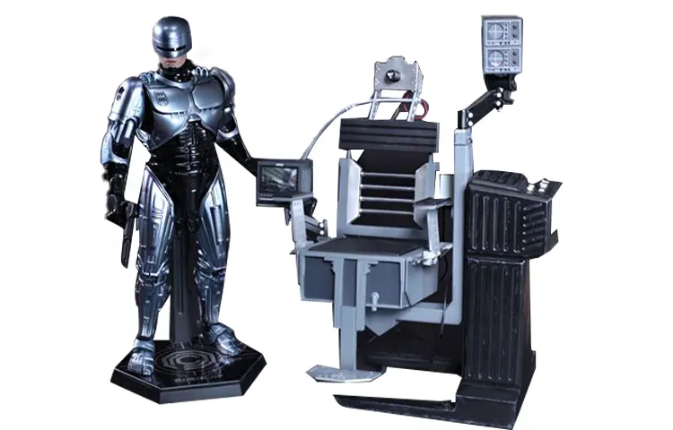 Hot Toys 1:6 Movie Series RoboCop Murphy Mechanical Chair Seat Set Version Scale Figure 30cm