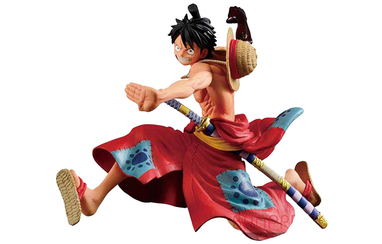 BANPRESTO Monkey D. Luffy Glasses Factory One Piece One Piece Battle Record BRC Scale Figure