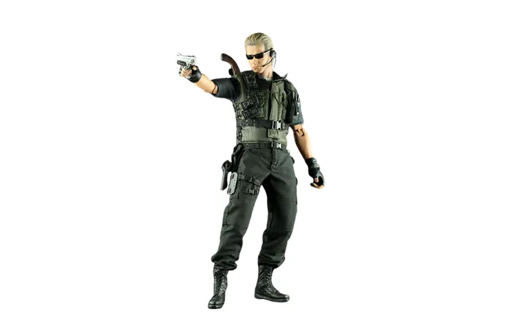 Hot Toys 1:6 Resident Evil character vgm Resident Evil 5 Albert Maverick s.t.a.r.s. ver. movable figure 30cm