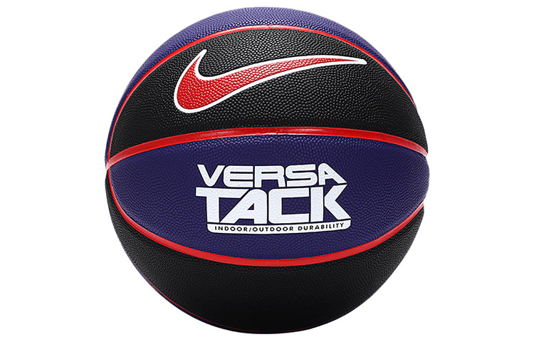 Nike Pu Basketball Black Blue Red Size 7 Ball Training Unisex