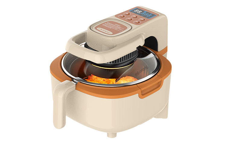 Liren air fryer 5L gold large capacity non-stick inner pot electric fryer KZ-D5007