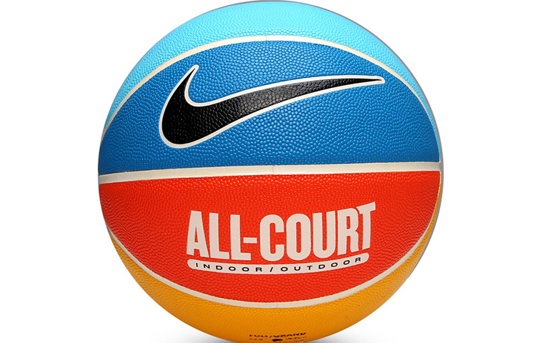 Nike China Mainland Version Pu Basketball Abrasion Resistant Blue Orange Size 7 Training Unisex
