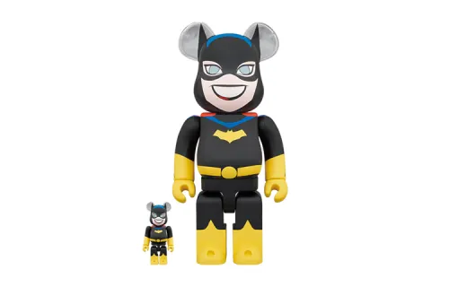 BE@RBRICK 400%100% BATGIRL THE NEW BATMAN ADVENTURES New Batman adventure cute trendy doll 7cm/28cm