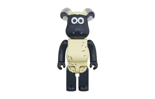 BE@RBRICK 1000%400%100% shaun Shaun the Sheep trendy doll 7cm, 28cm, 70cm