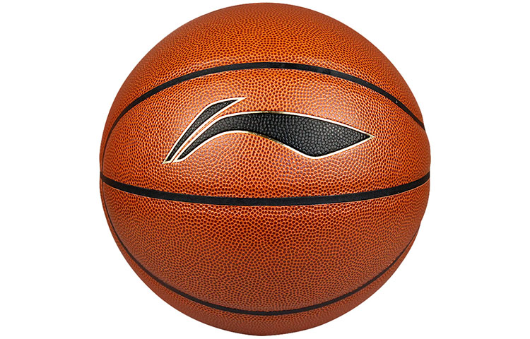 Li Ning CBA Collection Pu Basketball Brown Training Competition Unisex