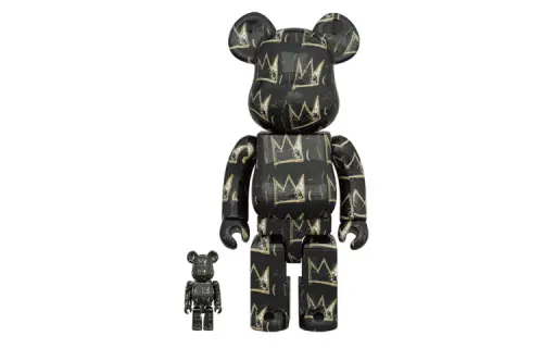 BE@RBRICK 1000%400%100% Art Series Jean-Michel Basquiat Eight Generations Trendy Doll 7cm/28cm/70cm