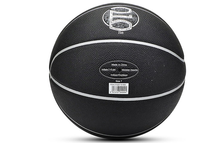 Under Armour Pu Basketball Black Silver Size 7 Ball Training Unisex