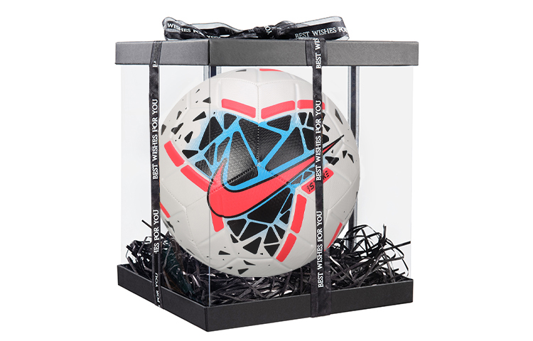 Футбольный мяч Nike 5 (бело-красно-черный)