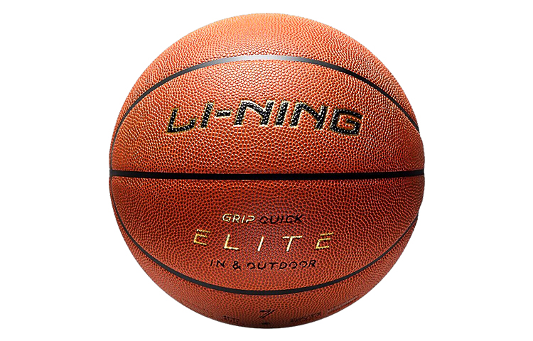 Li Ning CBA Collection Pu Basketball Brown Size 7 Ball Competition Unisex