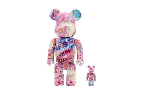 BE@RBRICK X qq trendy doll 100%400%