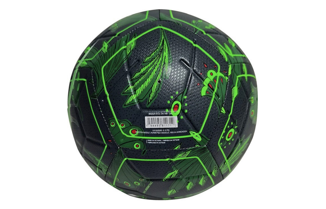 Nike Size 5 Ball Soccer Ball Rubber Machine Stitched Soccer Ball Unisex Seaweed Green