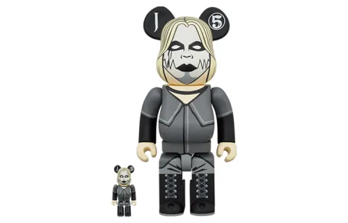 BE@RBRICK Guitarist John 5 100%+400% cute trendy doll 7cm/29cm