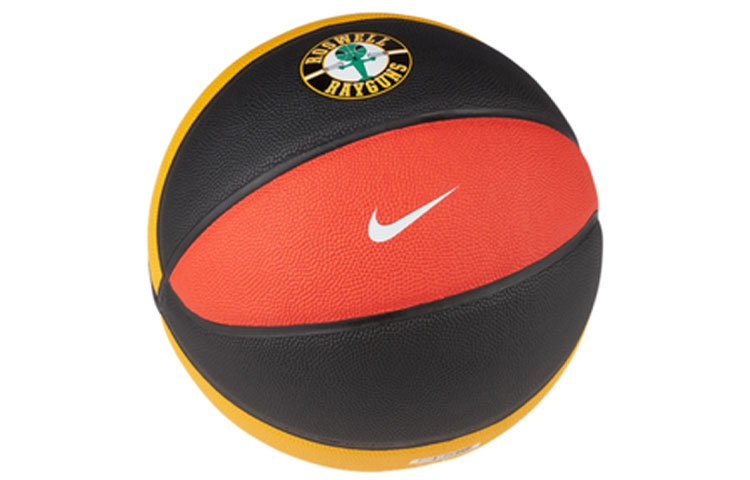 Nike Pu Basketball Black Orange Yellow Size 7 Ball Training Unisex