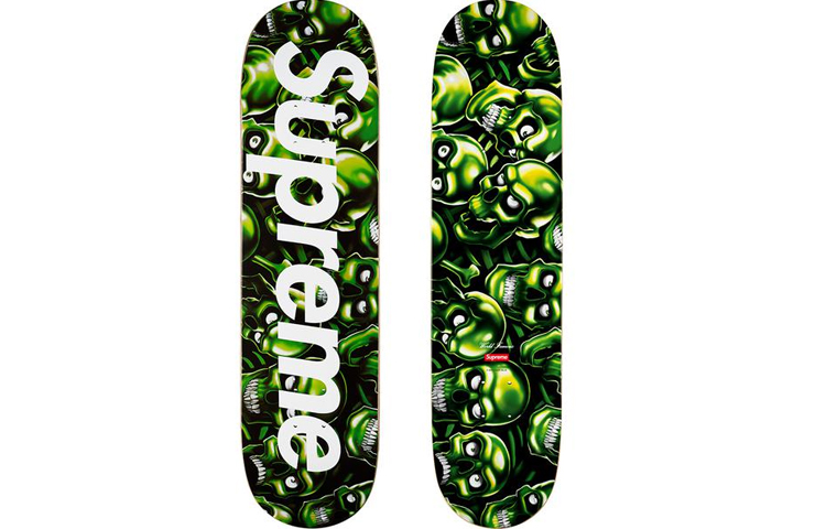 Supreme SS18 Skateboards Street Style Bowl Pool Freestyle Commuting Unisex