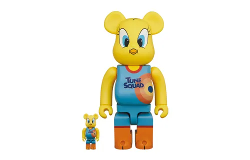 BE@RBRICK 1000%400%100% Space Jam New Legend TWEETY Trendy Doll 7cm/28cm/70cm