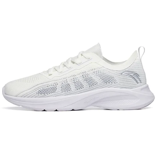 ANTA Hydrogen Run III Running Shoes Women's Low-Top Ivory White/Misty Purple