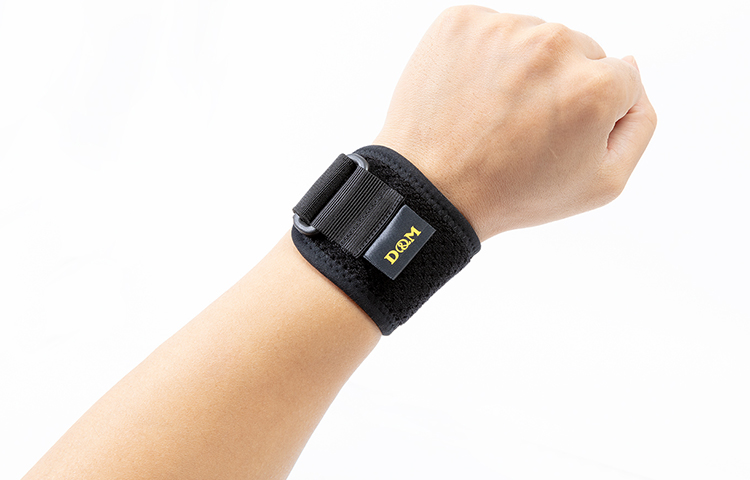 Volleyball tennis Japanese thin breathable black wristband for gym for men and women