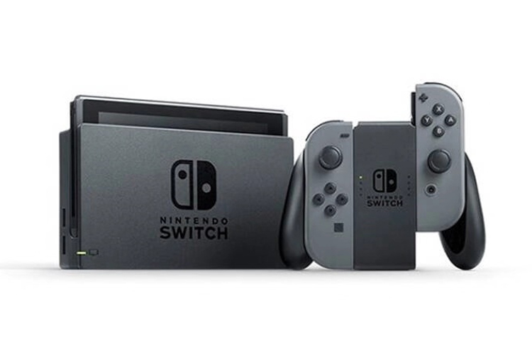 Nintendo Switch NS Handheld Game Console Gray Controller Long Battery Life