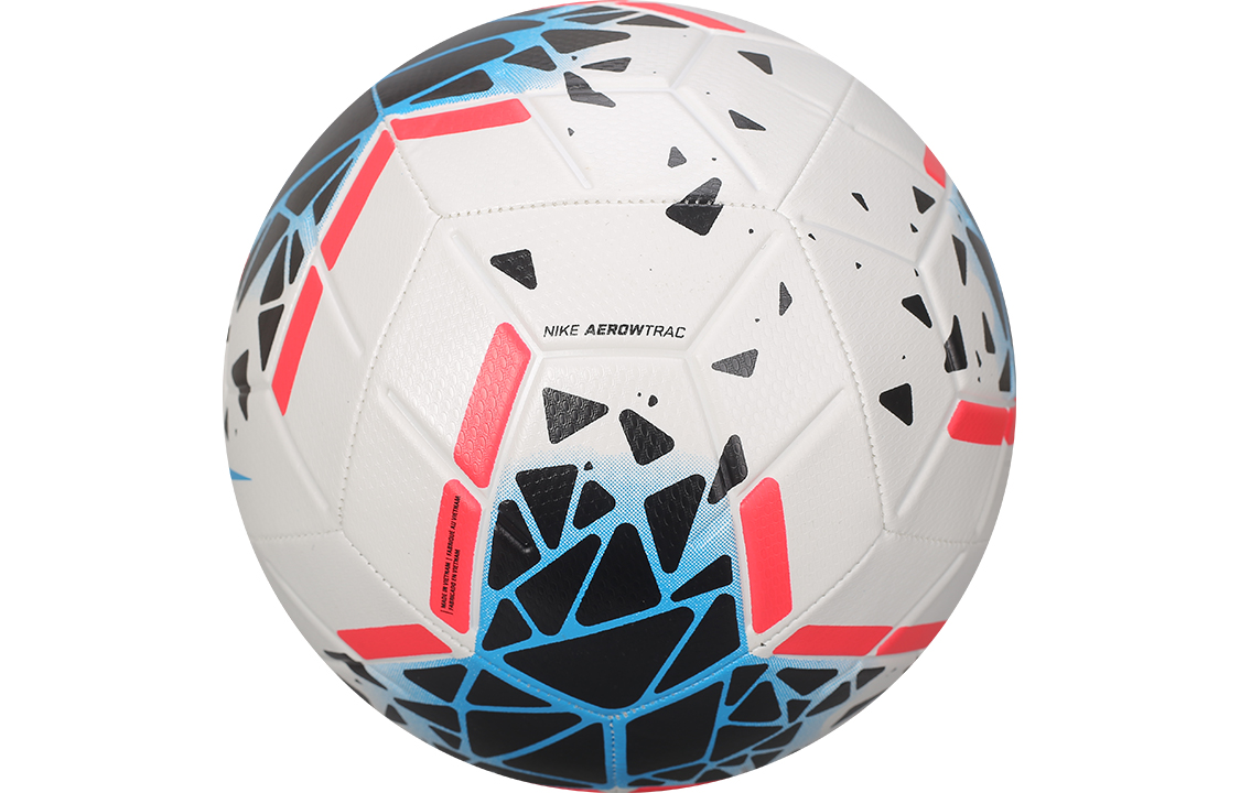Nike Size 5 Soccer Ball Rubber Abrasion Resistant Machine Stitched Soccer Ball Unisex White Red Black