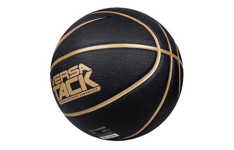 Nike Rubber Basketball Black Gold Size 7 Training Unisex