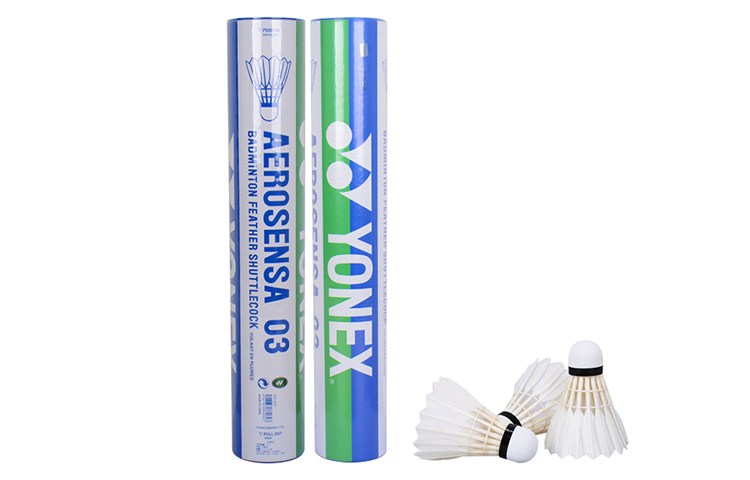 YONEX Aerosensa Collection AS 03 12 Pack Duck Feather Shuttlecocks